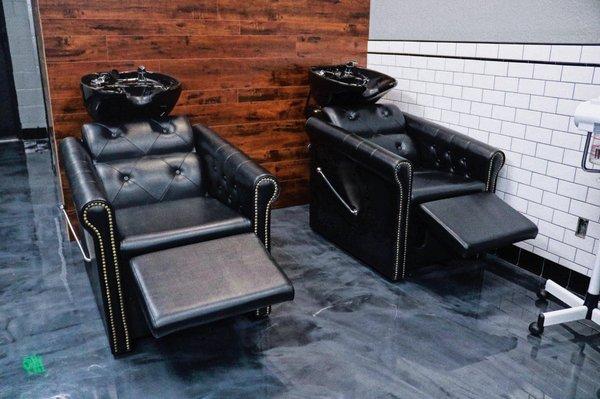 Social Barbershop Wash Stations - Book your appointment by visiting www.SocialBarbershop.com