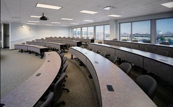 NIU Naperville Tiered Meeting Room