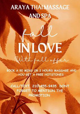 Book massage free hot stone