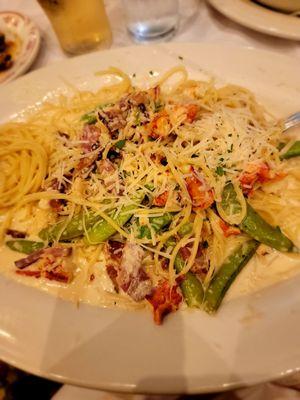 Lobster carbonara