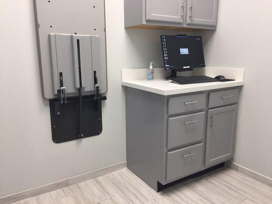 Brand New Exam Rooms