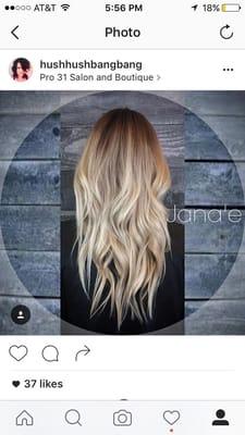 Blonde Bayalage  Hair by Janae