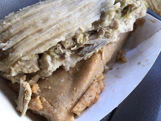 Chicken tamale