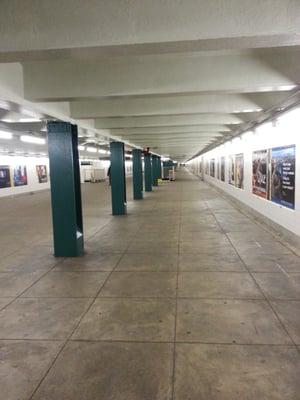 The "waiting area" of the station. I don't particularly understand why they would think people would hang around up here.