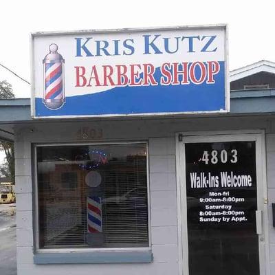 Kris Kutz Barbershop! Real talk,real service..