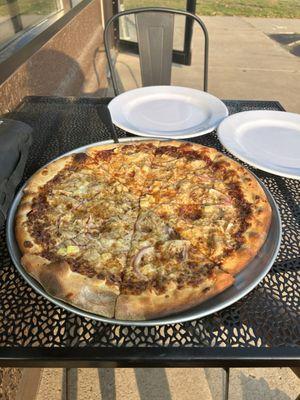 bbq pizza