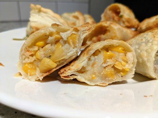 Sweet Corn empanada. $2.75.