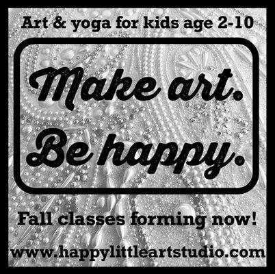 Art & yoga classes for kids in the Four Corners Neighborhood of Silver Spring, MD