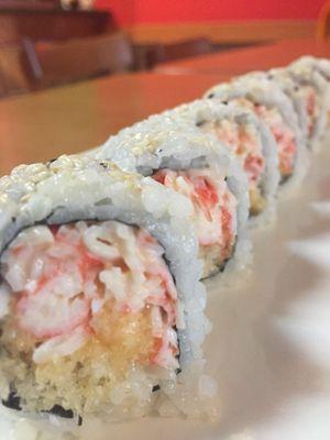 Spicy crab Meat Roll