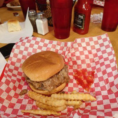 Delicious Mushroom and Swiss Burger