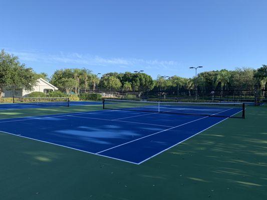 Our courts are open again...