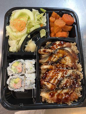 Eel bento box