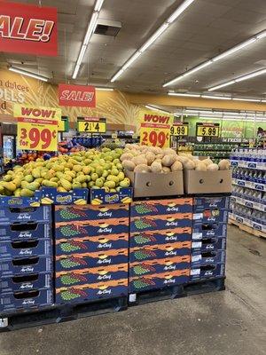 Produce section