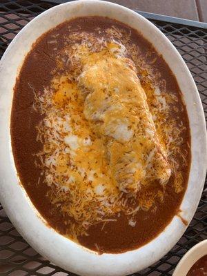 Cheese enchilada