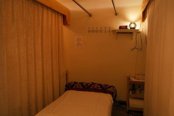 Quiet, clean and relaxing rooms for our bodywork, foot reflexology, and massage sessions.