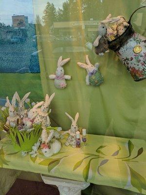 Lots of bunnies celebrating New spring fragrances!