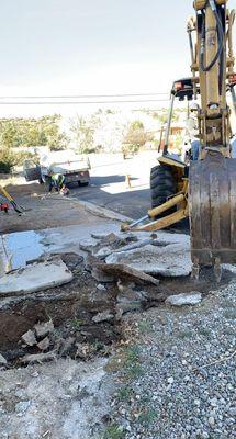 Concrete demolition