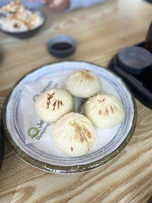 Pan fried pork buns