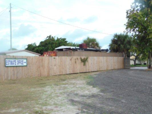 DRIVEWAY TO FRONT OFFICE ENTRANCE