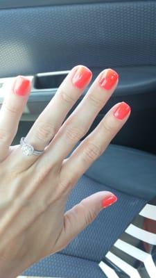 Best gel manicure I've had!