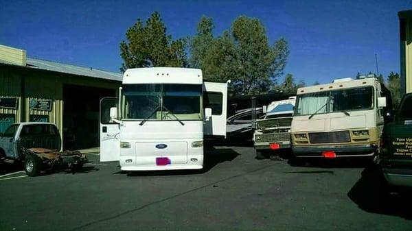 It's An All RV Repair Day Here In Diamond Springs Ca