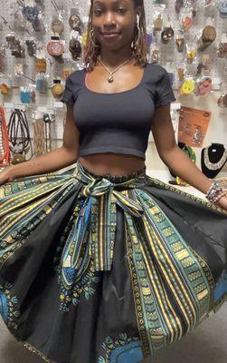 African skirt