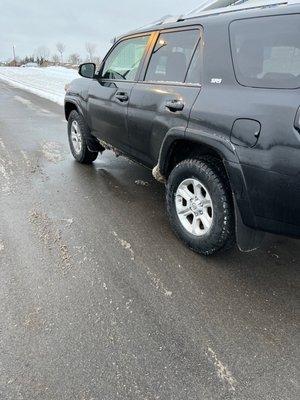 All terrain tires on my 4Runner