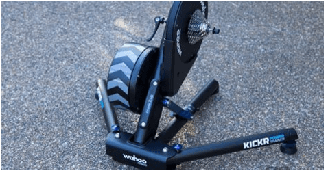 The WAHOO KICKR trainer is an excellent trainer for riders who want to tightly power based workouts. See you at Berkshire bike and board.