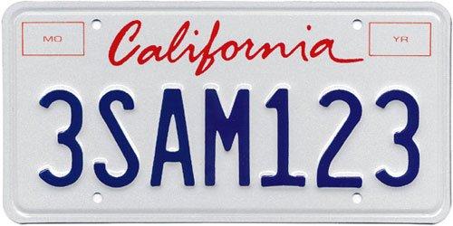 license plates