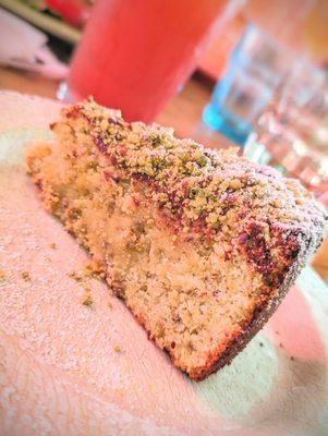 Lemon Pistachio Gluten Free Cake - Moist and Delicious!!