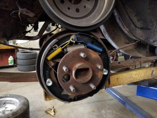 New drum brakes