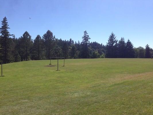 Soccer and lacrosse played here.