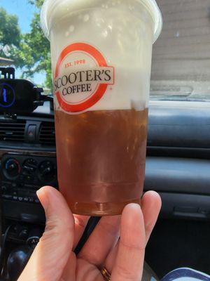 Cold brew, more like coffee tinted water.