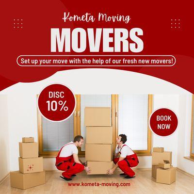 Kometa Moving