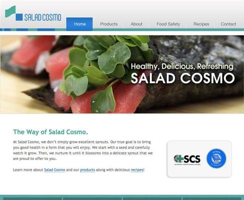 Website: Salad Cosmo