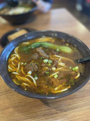 4. Noodle Soup with Spicy Beef