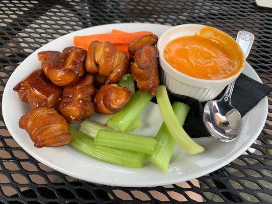 Beer cheese and pretzels