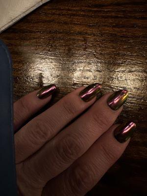 Chrome nails