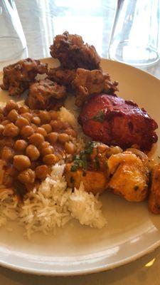 Just some of the dishes !!! That orange chicken is awesome don't know the name.... all of it is very good