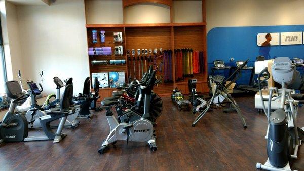 Snellville, GA Gym Source interior. Visit your local showroom to test, touch, and try equipment in store.