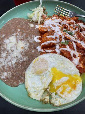 Chilaquiles red / rojo