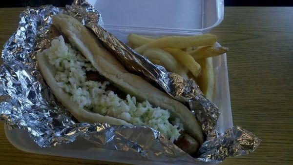 Footlong slaw dog