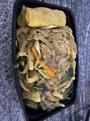 Beef Drunken Noodle Dinner