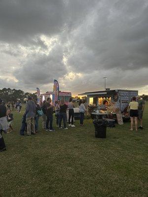 Concert food truck night