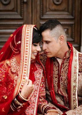 South Asian bridal makeup