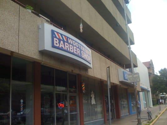 Wooten Barber Shop on Guadalupe St.