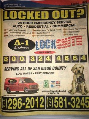 A-1 Express Locksmith