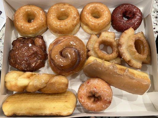 A dozen donuts $16.00 - June 10, 2023