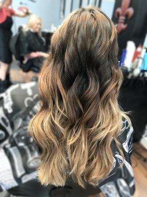 Gradual balayage