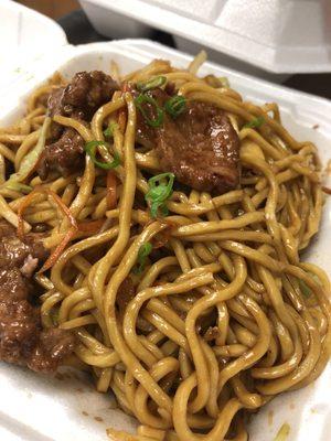 Beef Lomein